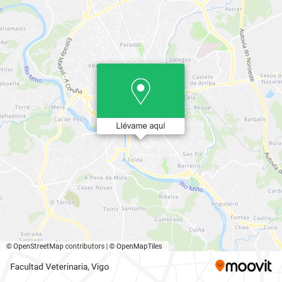Mapa Facultad Veterinaria