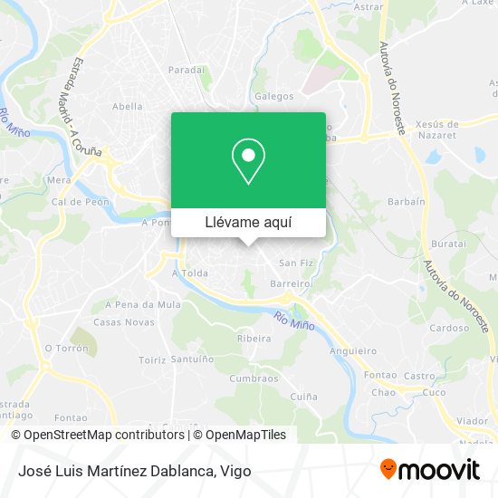 Mapa José Luis Martínez Dablanca