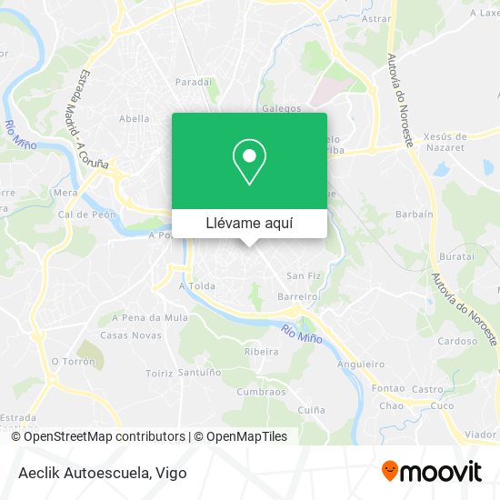 Mapa Aeclik Autoescuela