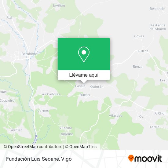 Mapa Fundación Luis Seoane