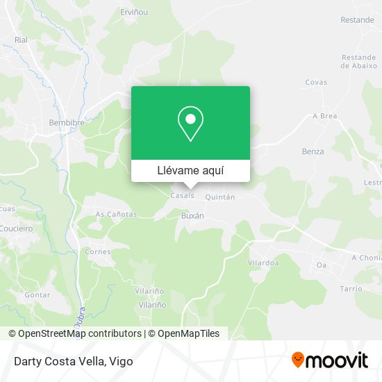 Mapa Darty Costa Vella