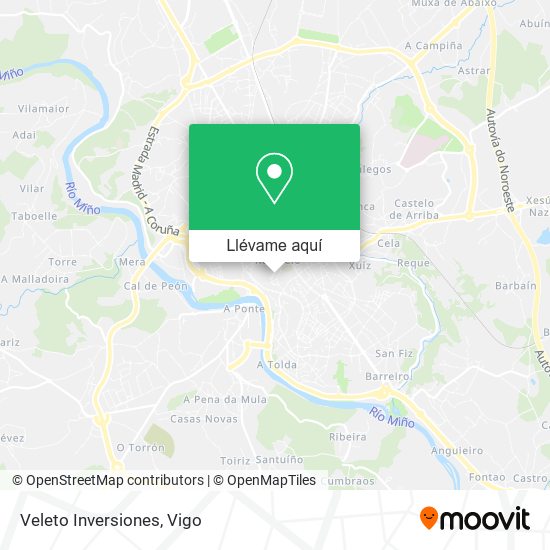Mapa Veleto Inversiones