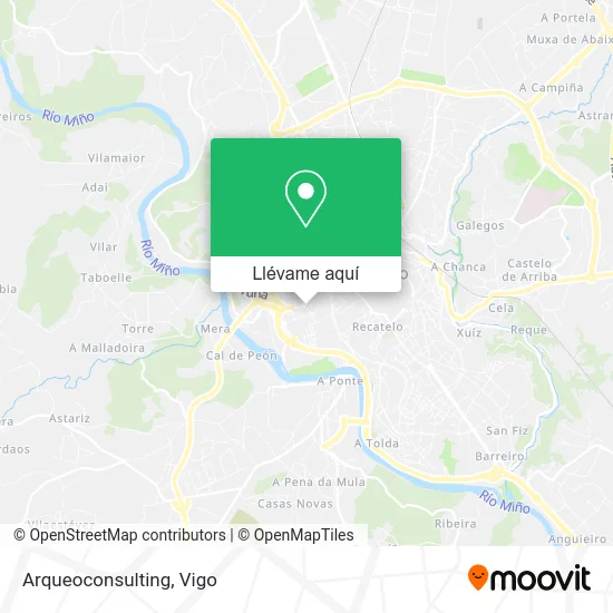 Mapa Arqueoconsulting