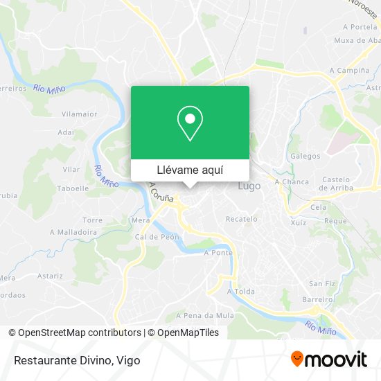 Mapa Restaurante Divino