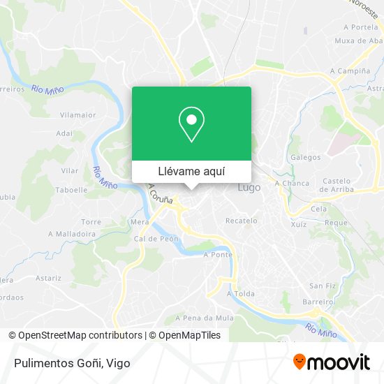 Mapa Pulimentos Goñi