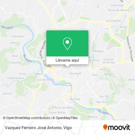 Mapa Vazquez Ferreiro José Antonio