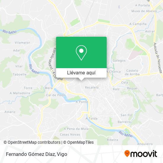 Mapa Fernando Gómez Díaz