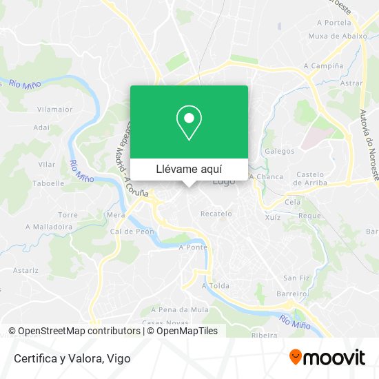 Mapa Certifica y Valora