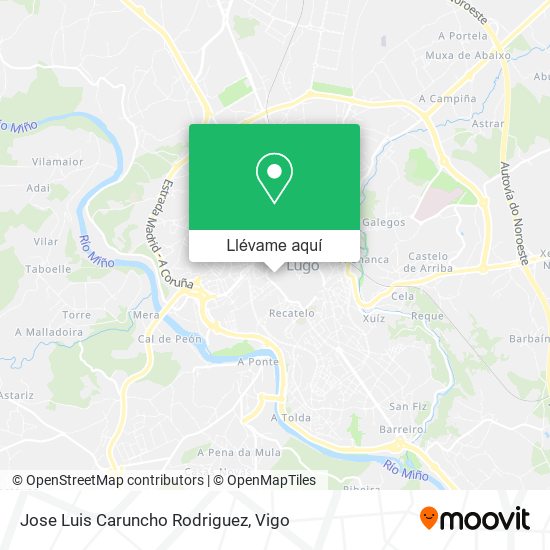 Mapa Jose Luis Caruncho Rodriguez