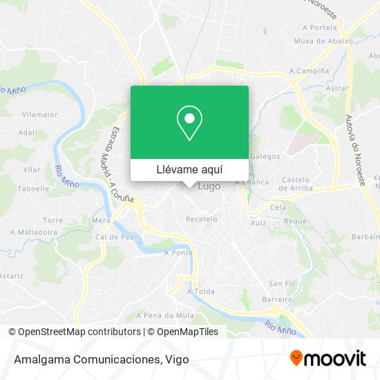 Mapa Amalgama Comunicaciones
