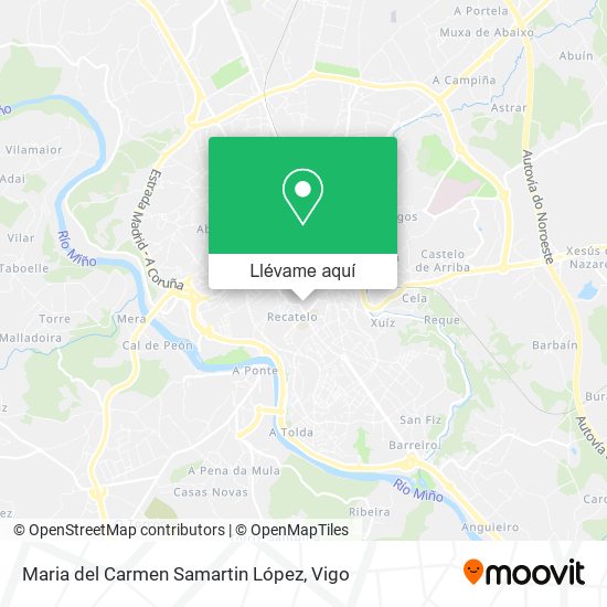 Mapa Maria del Carmen Samartin López