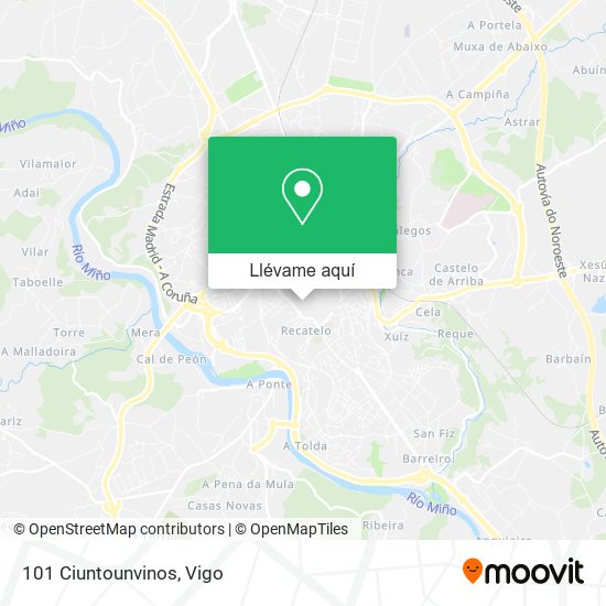 Mapa 101 Ciuntounvinos