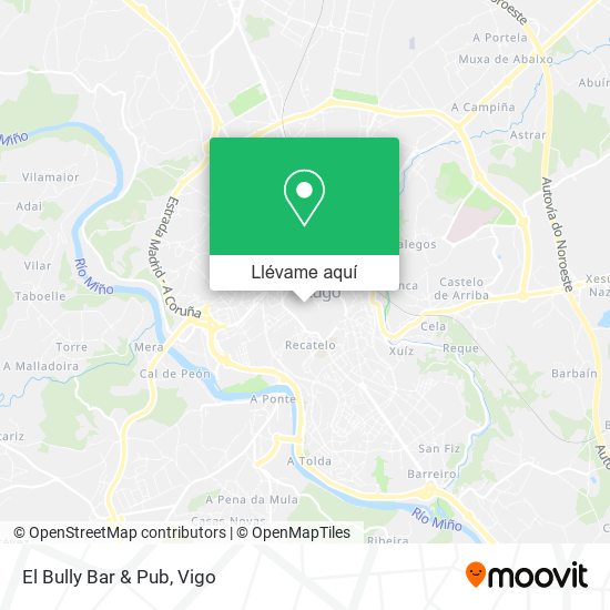 Mapa El Bully Bar & Pub