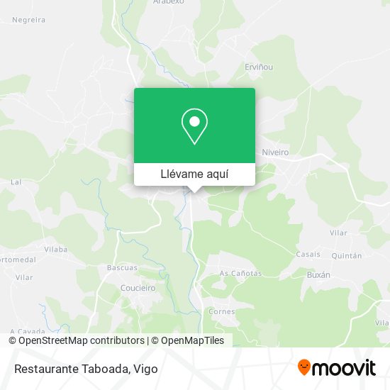 Mapa Restaurante Taboada