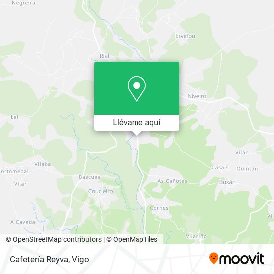 Mapa Cafetería Reyva