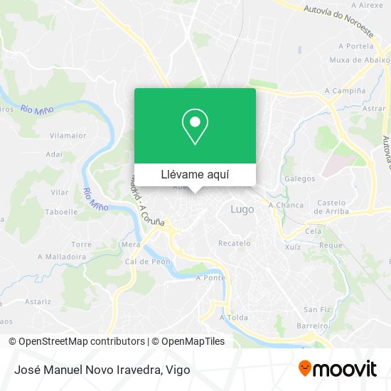 Mapa José Manuel Novo Iravedra