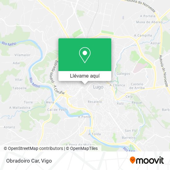 Mapa Obradoiro Car