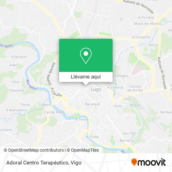 Mapa Adoral Centro Terapéutico