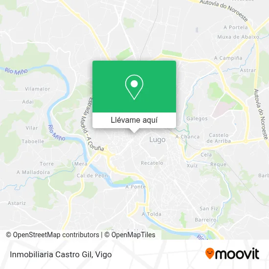 Mapa Inmobiliaria Castro Gil