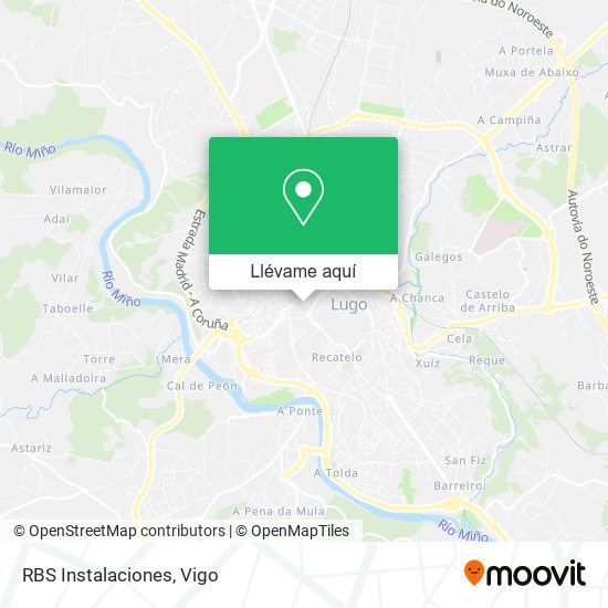 Mapa RBS Instalaciones