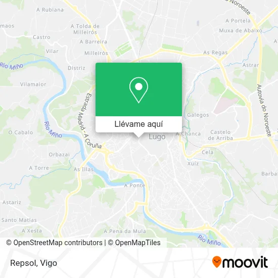 Mapa Repsol