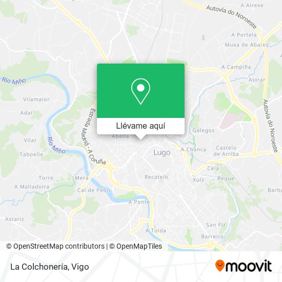 Mapa La Colchonería