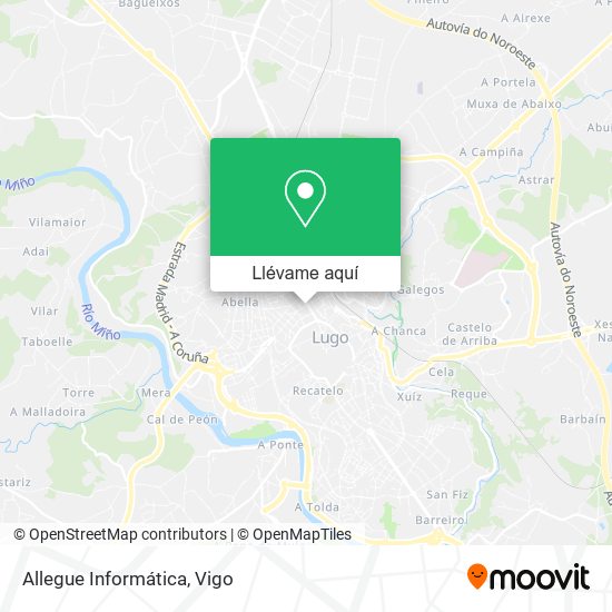 Mapa Allegue Informática