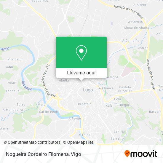 Mapa Nogueira Cordeiro Filomena
