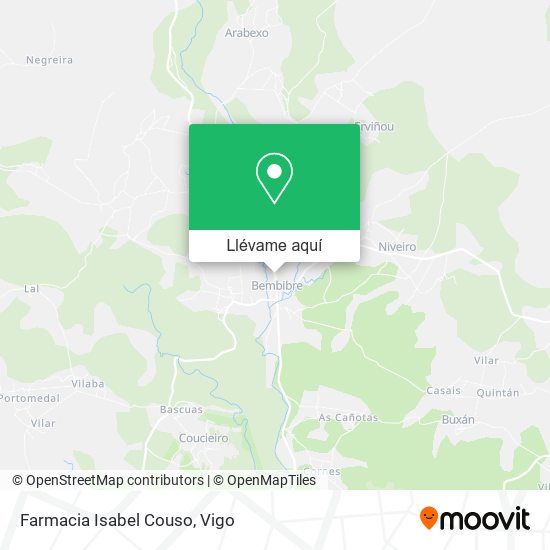 Mapa Farmacia Isabel Couso