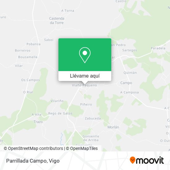 Mapa Parrillada Campo
