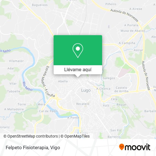 Mapa Felpeto Fisioterapia
