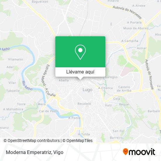 Mapa Moderna Emperatriz