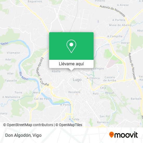 Mapa Don Algodón