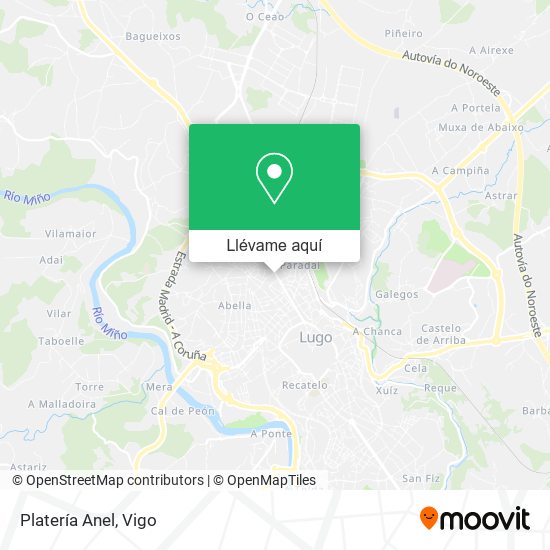 Mapa Platería Anel