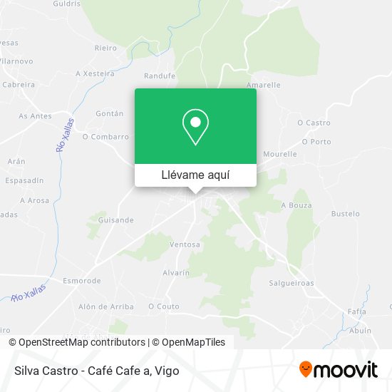Mapa Silva Castro - Café Cafe a
