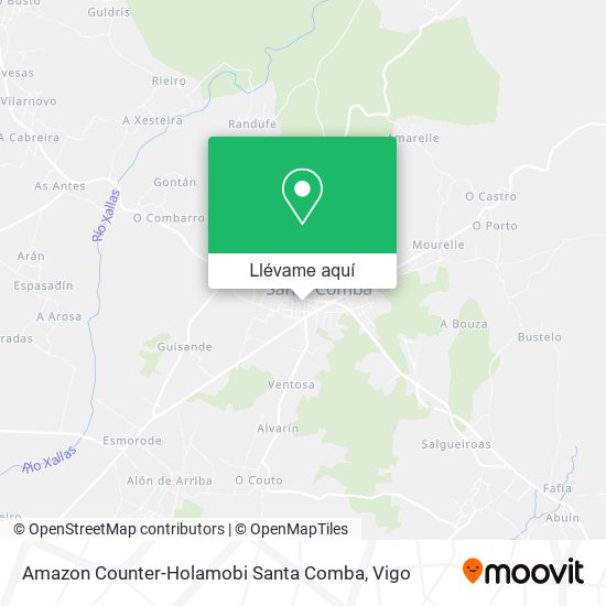 Mapa Amazon Counter-Holamobi Santa Comba