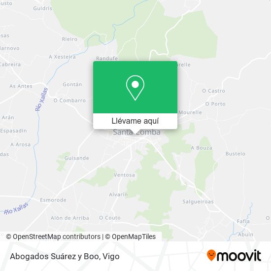 Mapa Abogados Suárez y Boo