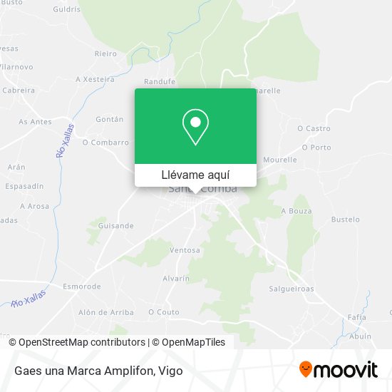 Mapa Gaes una Marca Amplifon