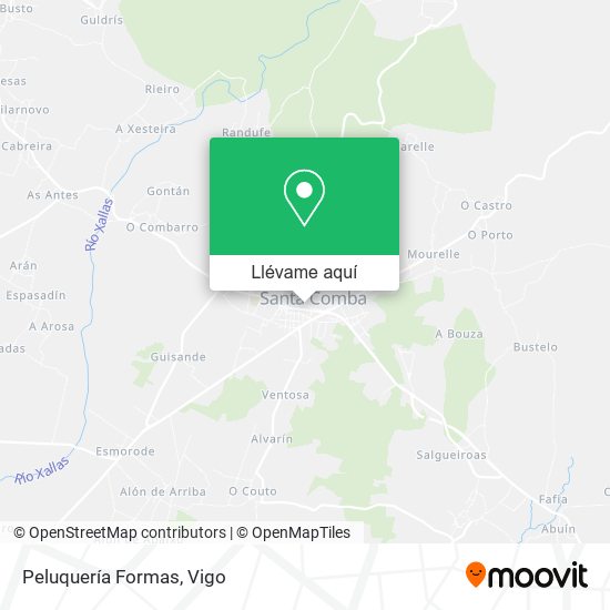 Mapa Peluquería Formas