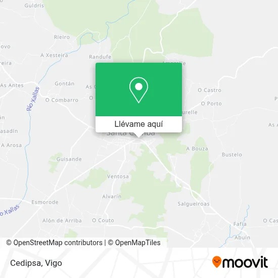 Mapa Cedipsa
