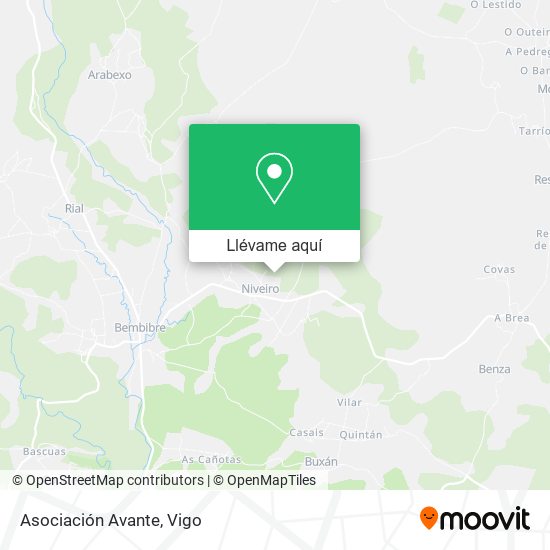 Mapa Asociación Avante