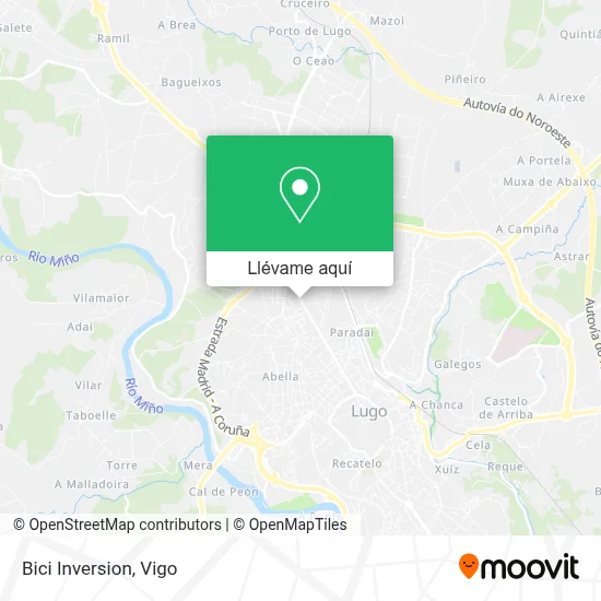 Mapa Bici Inversion