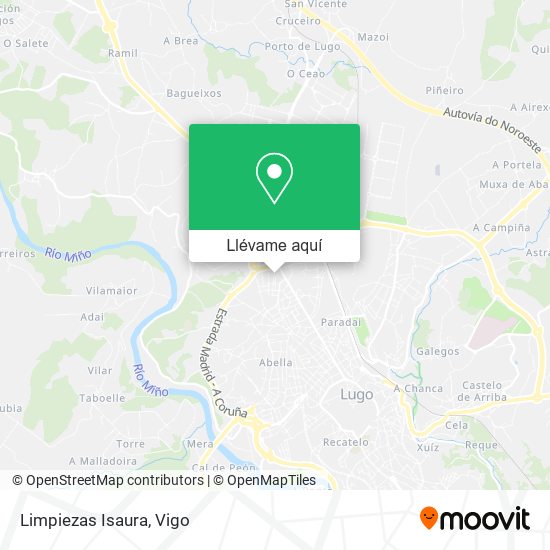Mapa Limpiezas Isaura