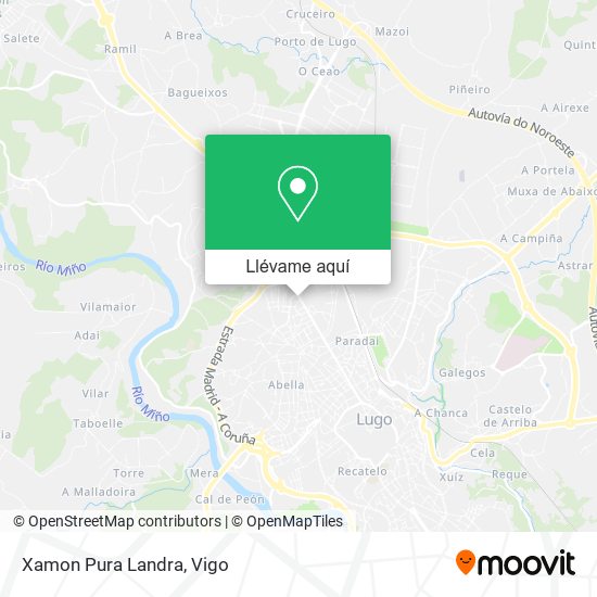 Mapa Xamon Pura Landra