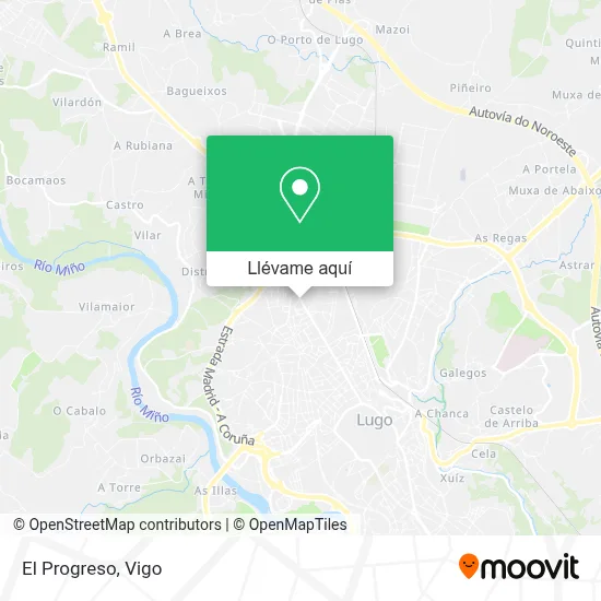 Mapa El Progreso
