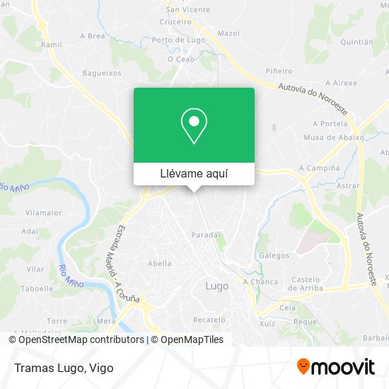 Mapa Tramas Lugo