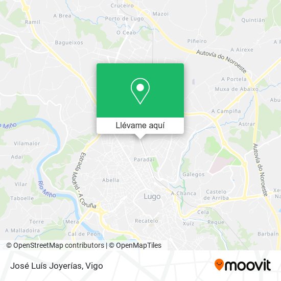 Mapa José Luís Joyerías