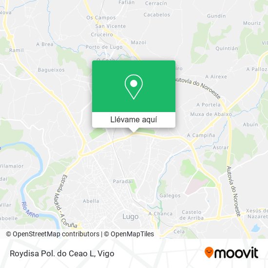 Mapa Roydisa Pol. do Ceao L