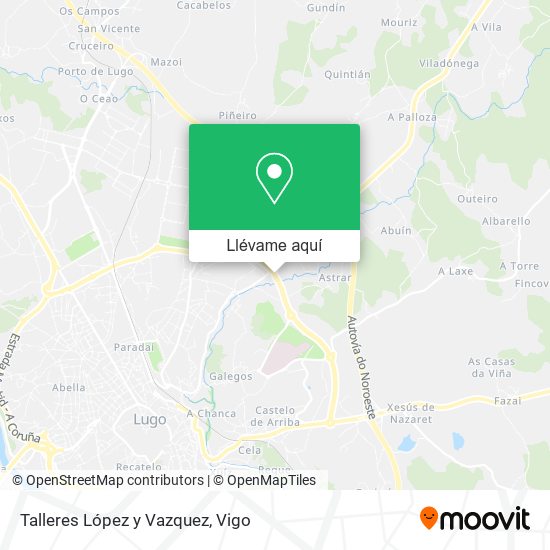 Mapa Talleres López y Vazquez