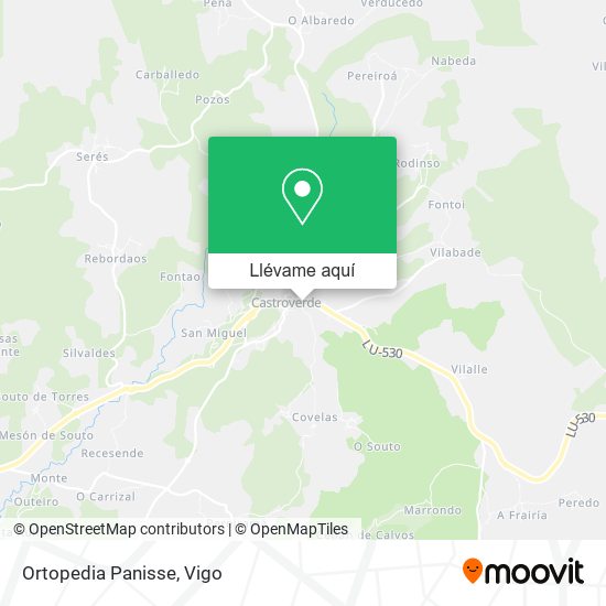 Mapa Ortopedia Panisse